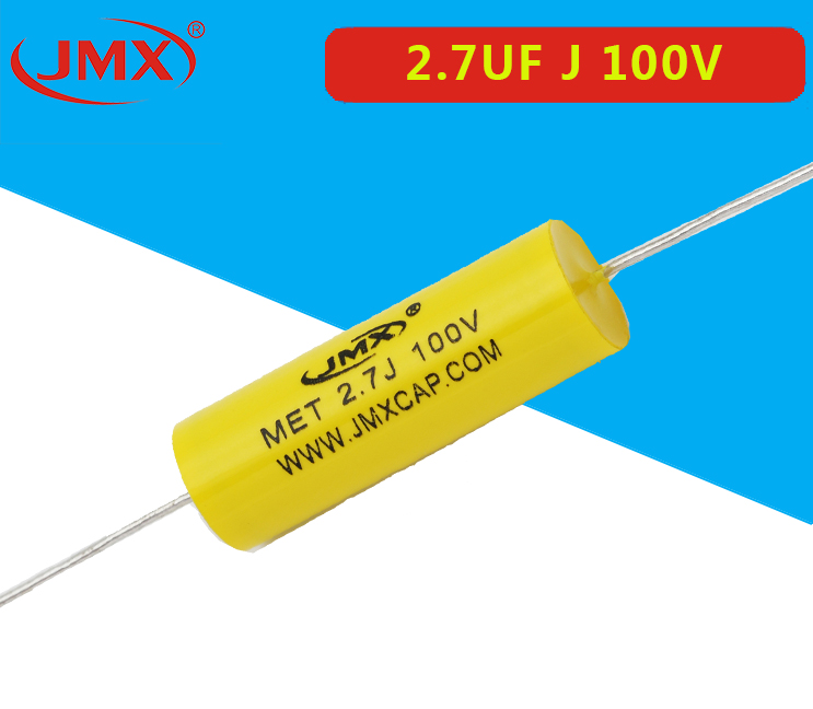 轴向电容2.7UF J 100V